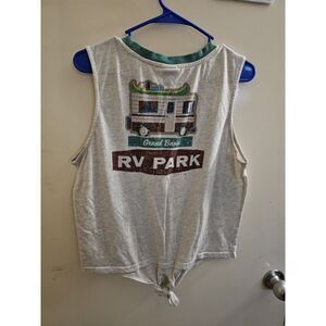Toy Story 4 Pixar Junior M Grand Basin‎ RV Park Sleeveless Shirt Her Universe